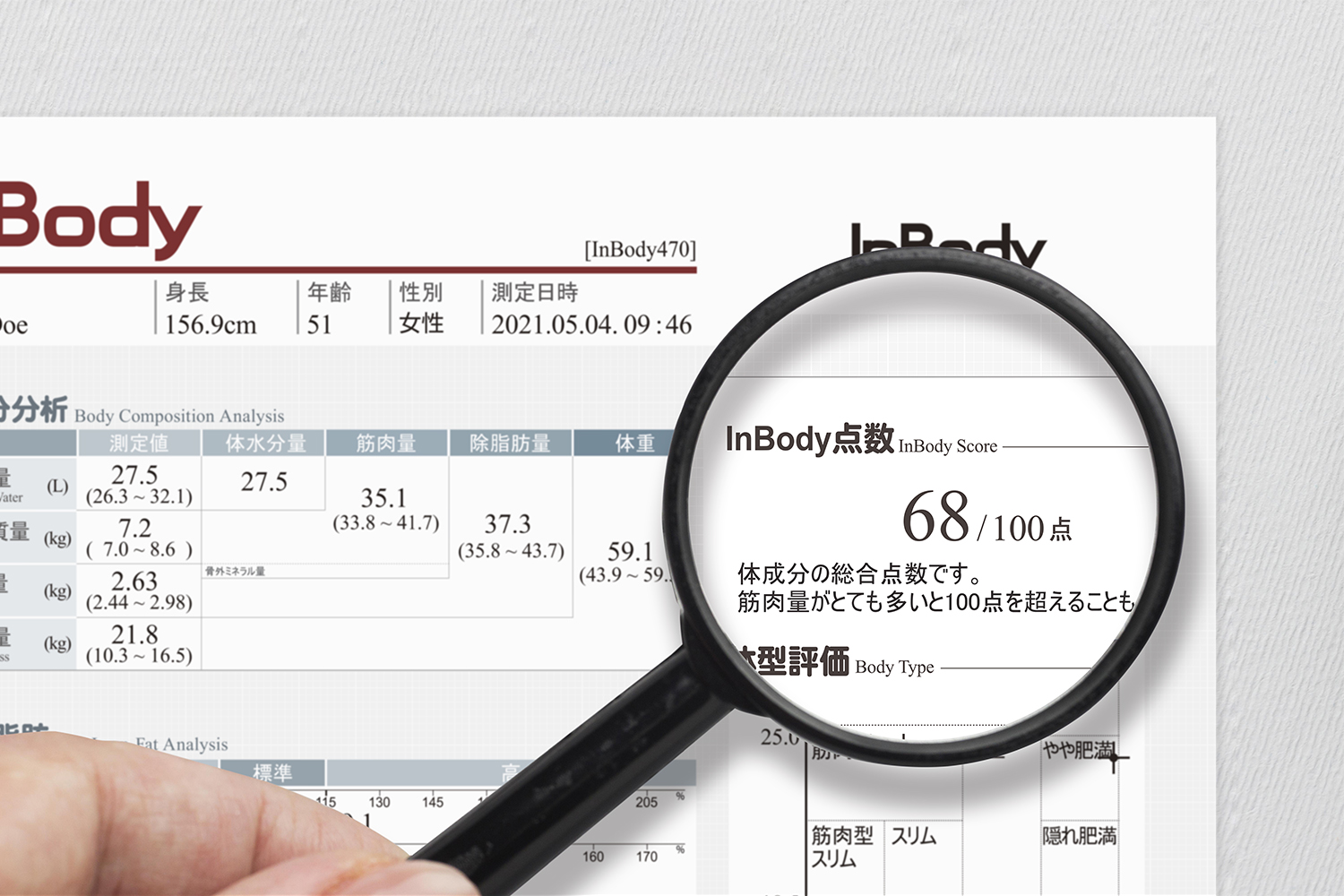 インボディ 体組成計 InBody 家庭用 引き伸ばす